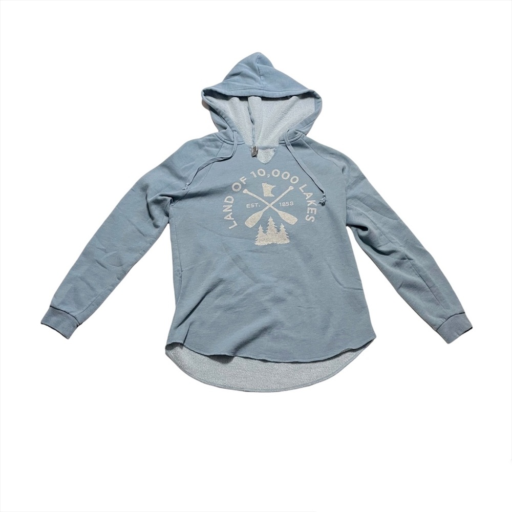 Independent Trading Company Minnesota Land of 10,000 Lakes Hoodie Sweatshirt Sm